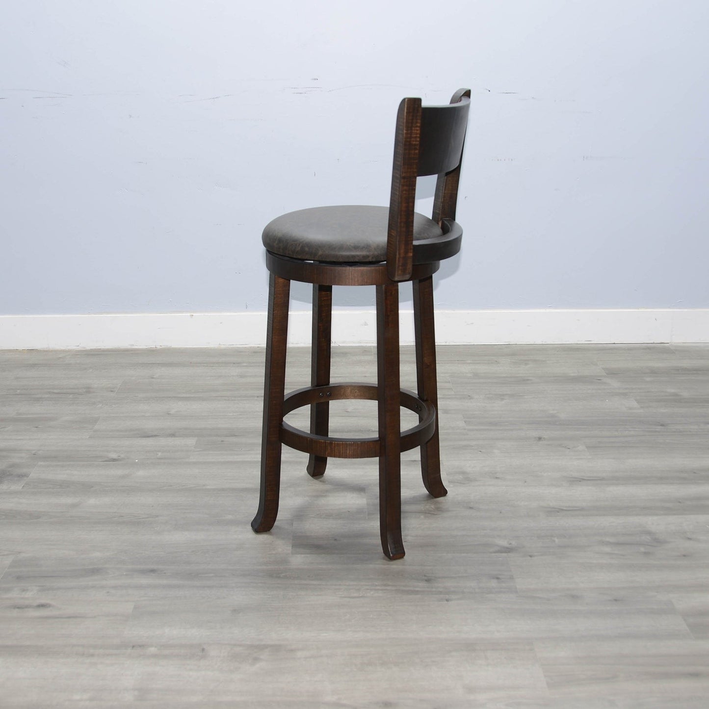 Scottsdale Leather Swivel Barstool 2PC