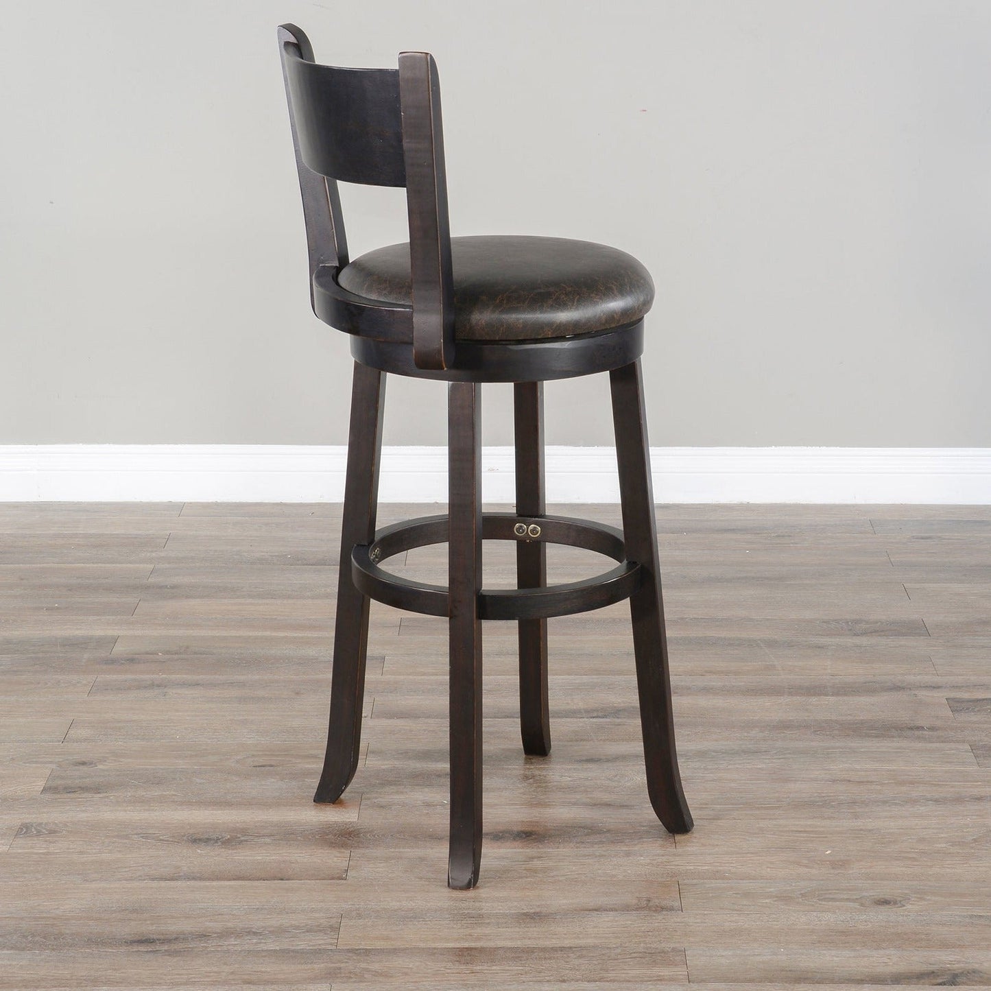 Scottsdale Leather Swivel Barstool 2PC