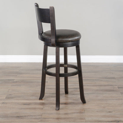 Scottsdale Leather Swivel Barstool 2PC