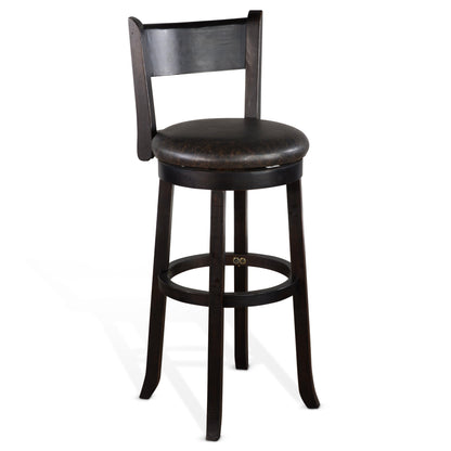 Scottsdale Leather Swivel Barstool 2PC