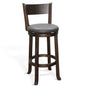 Scottsdale Leather Swivel Barstool 2PC