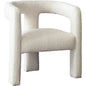 Scout Accent Chair in Ivory Boucle Fabric - LOOMLAN - Diamond Sofa - Accent Chairs