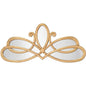 Scroll Decorative Wall Mirror 46" Wide - LOOMLAN - Jamie Young - Wall Mirrors