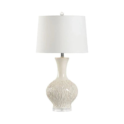 Sea Grass Ceramic Made Table Lamp - LOOMLAN - Wildwood - Table Lamps