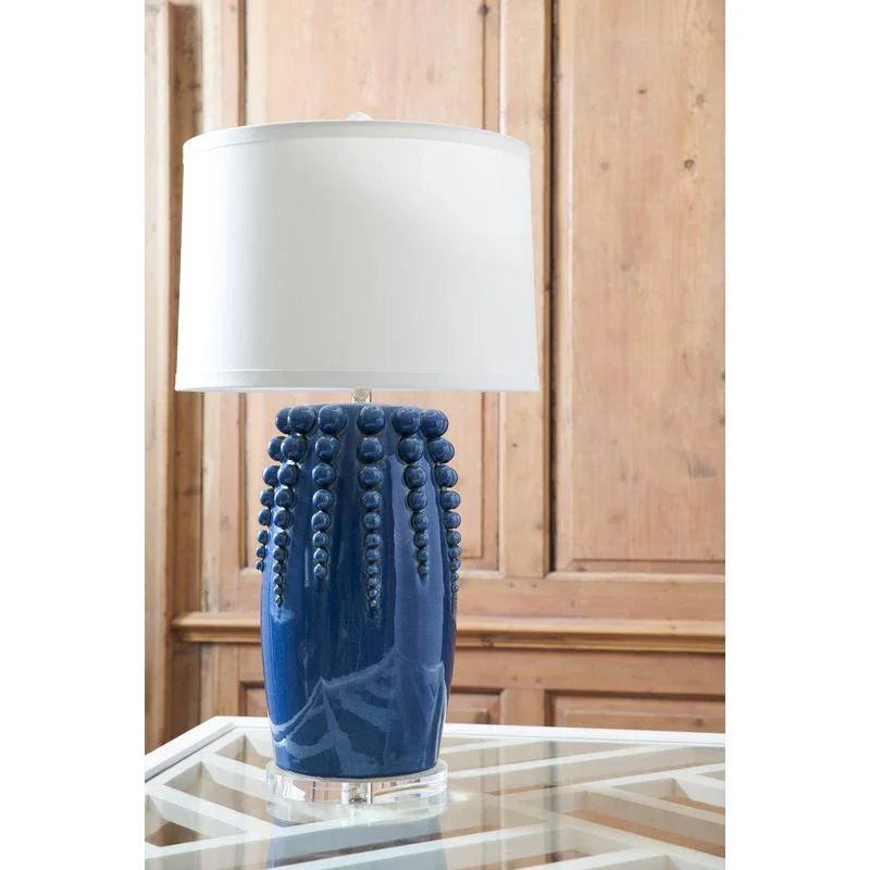 Sea Urchin Ceramic Glaze Finish Table Lamp - LOOMLAN - Chelsea House - Table Lamps