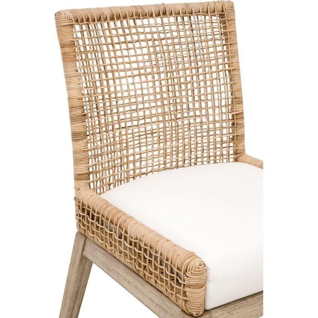 Seaside Performance Fabric Dining Chair 2PC - LOOMLAN - Essentials For Living - Dining Chairs