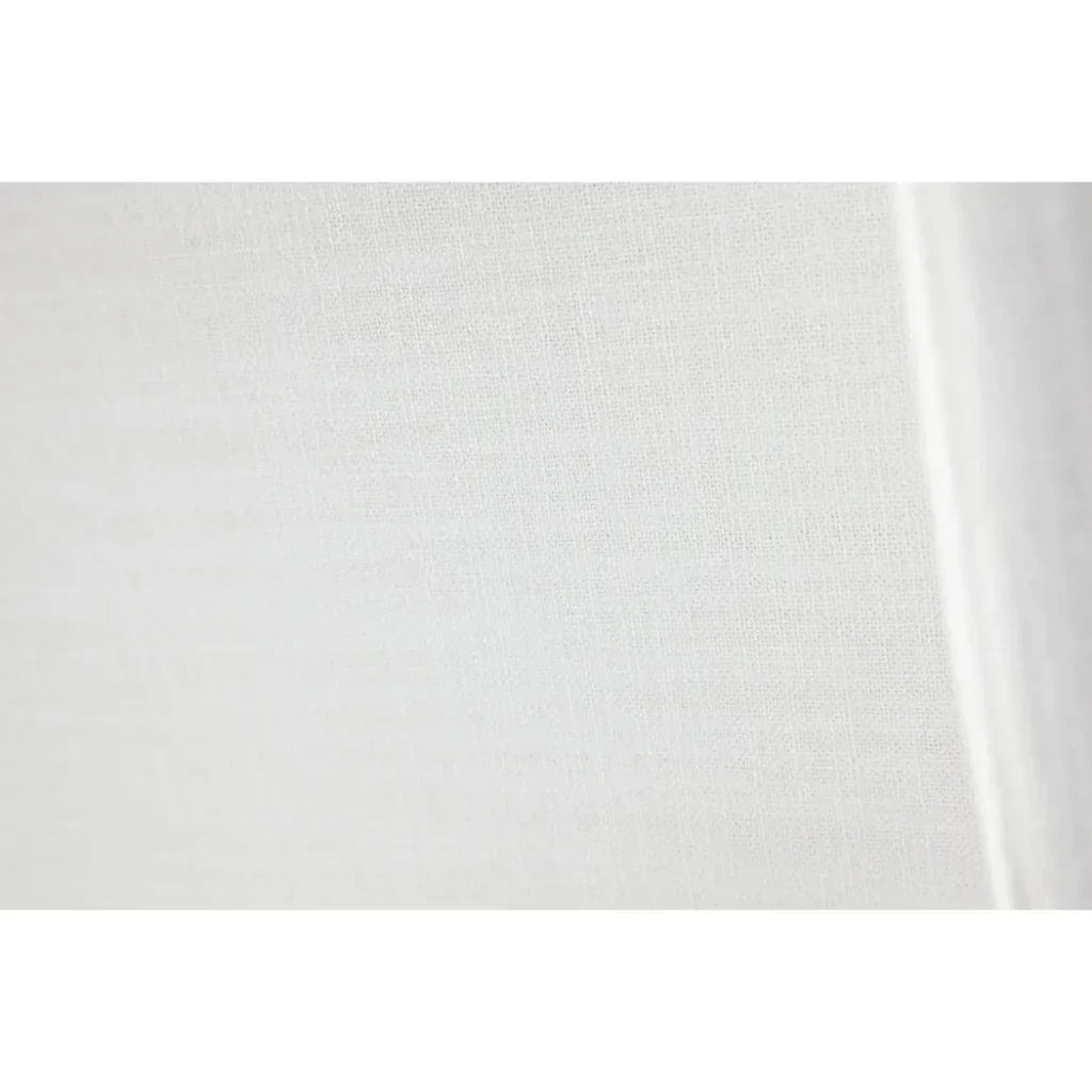 Seattle White Linen Bed Frame - LOOMLAN - Diamond Sofa - Beds