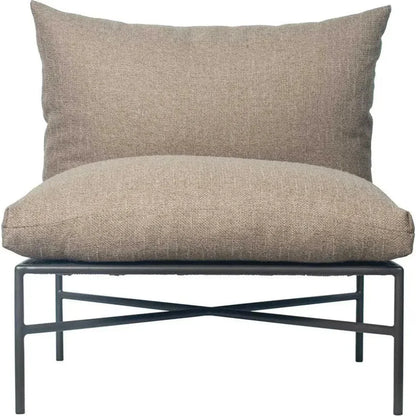 Sectional Chair - Nut Brown Outdoor Modular-Outdoor Modulars-Seasonal Living-LOOMLAN