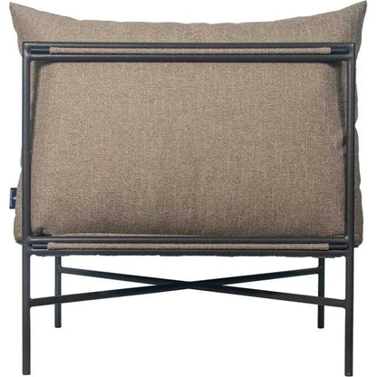 Sectional Chair - Nut Brown Outdoor Modular-Outdoor Modulars-Seasonal Living-LOOMLAN