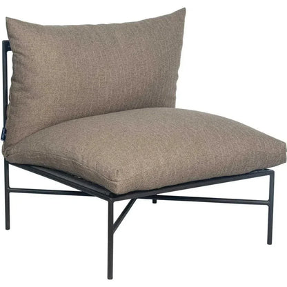 Sectional Chair - Nut Brown Outdoor Modular-Outdoor Modulars-Seasonal Living-LOOMLAN