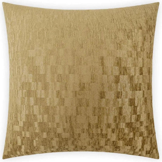 Sector Wheat Brown Throw Pillow With Insert - LOOMLAN - D.V. Kap - Throw Pillows