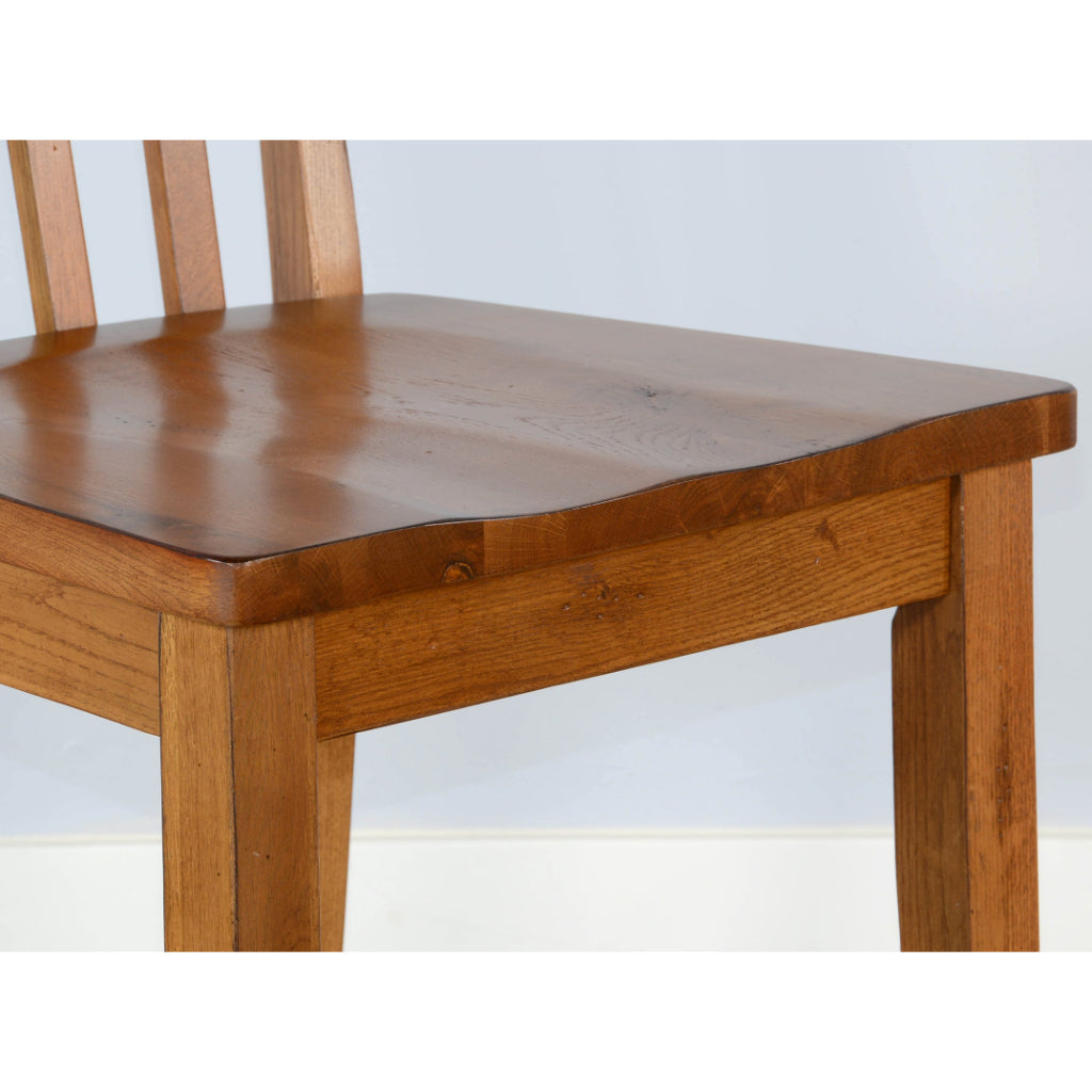 Sedona Slatback Wood Barstool 2PC