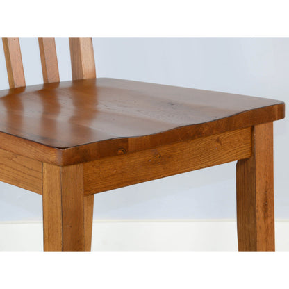 Sedona Slatback Wood Barstool 2PC