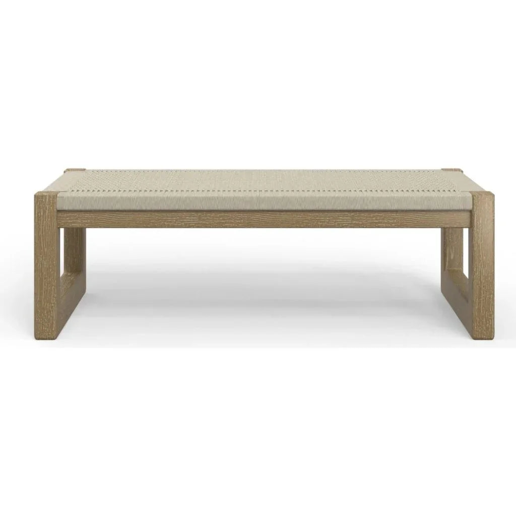 Sedona Teak Wood Outdoor Coffee Table-Outdoor Coffee Tables-Sunset West-LOOMLAN