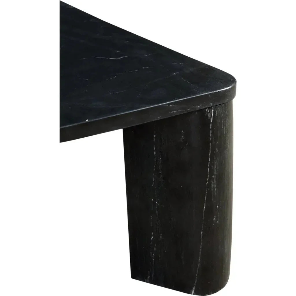 Segment Marble Rectangular Coffee Table - LOOMLAN - Moe's Home - Coffee Tables