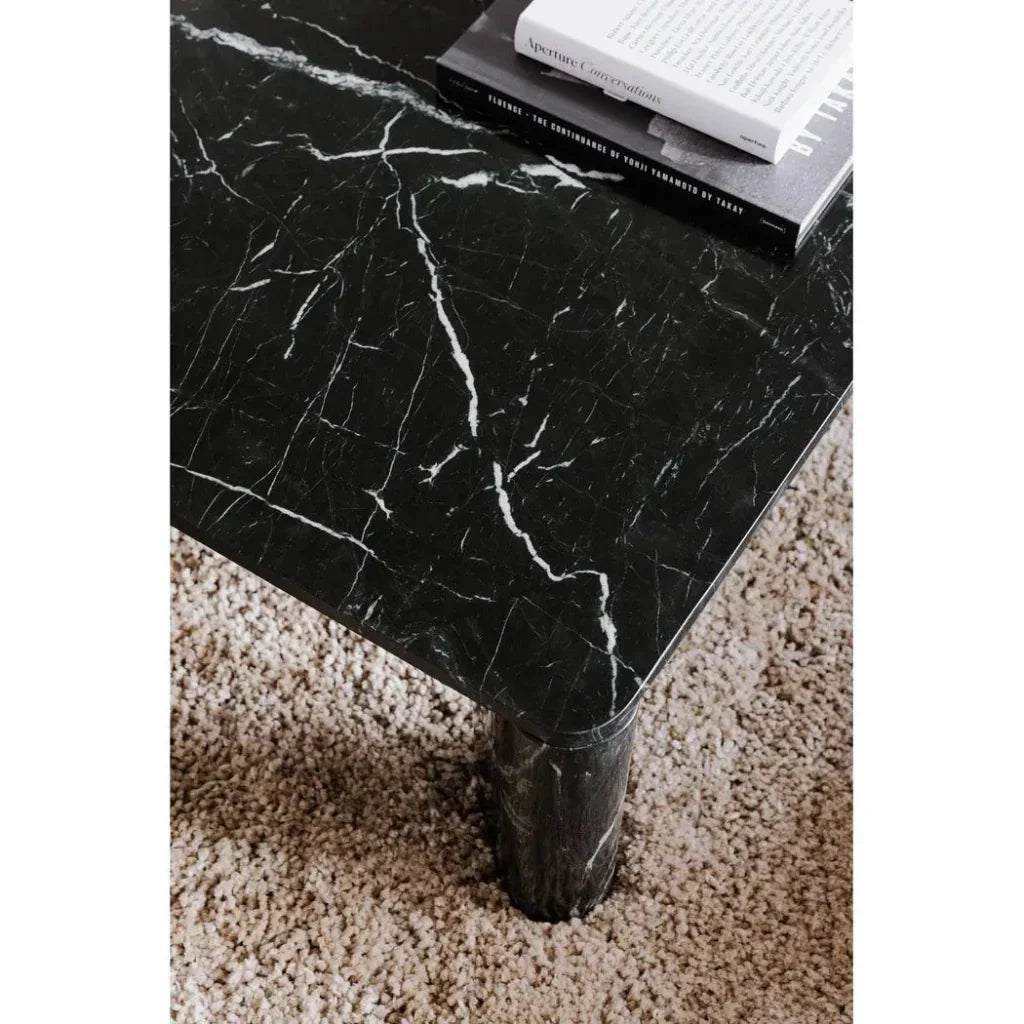 Segment Marble Rectangular Coffee Table - LOOMLAN - Moe's Home - Coffee Tables