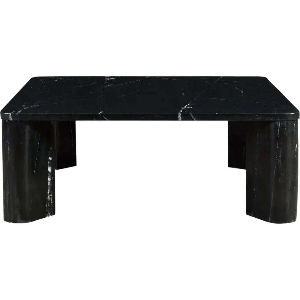 Segment Marble Rectangular Coffee Table - LOOMLAN - Moe's Home - Coffee Tables