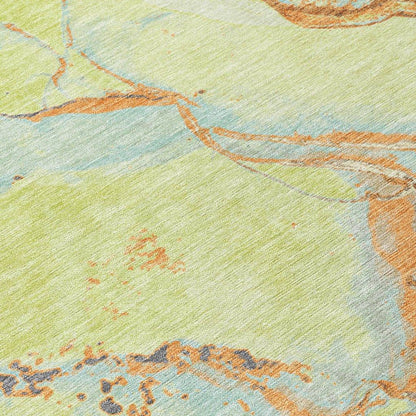 Selene Aloe Washable Indoor-Outdoor Rug-Outdoor Rugs-LOOMLAN Rugs-LOOMLAN