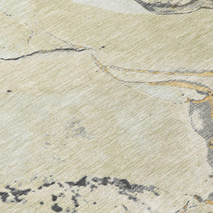 Selene Ivory Washable Indoor-Outdoor Rug-Outdoor Rugs-LOOMLAN Rugs-LOOMLAN