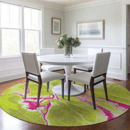 Selene Lime Washable Indoor-Outdoor Rug-Outdoor Rugs-LOOMLAN Rugs-LOOMLAN