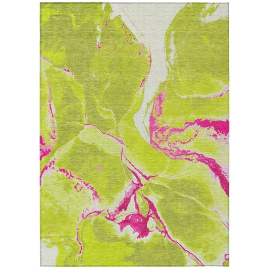 Selene Lime Washable Indoor-Outdoor Rug-Outdoor Rugs-LOOMLAN Rugs-2'6" x 3'10"-LOOMLAN