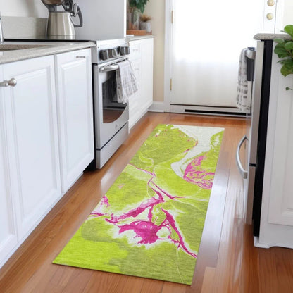 Selene Lime Washable Indoor-Outdoor Rug-Outdoor Rugs-LOOMLAN Rugs-LOOMLAN