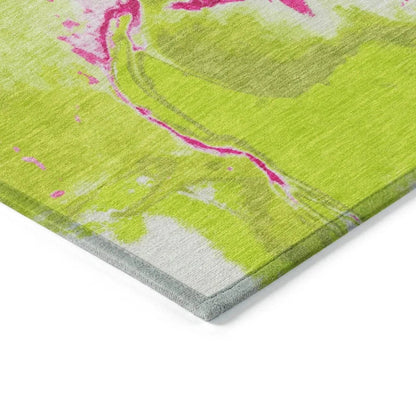 Selene Lime Washable Indoor-Outdoor Rug-Outdoor Rugs-LOOMLAN Rugs-LOOMLAN
