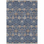 Selma Blue Washable Indoor - Outdoor Rug - LOOMLAN - LOOMLAN Rugs - Outdoor Rugs