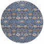 Selma Blue Washable Indoor - Outdoor Rug - LOOMLAN - LOOMLAN Rugs - Outdoor Rugs