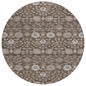 Selma Brown Washable Indoor - Outdoor Rug - LOOMLAN - LOOMLAN Rugs - Outdoor Rugs