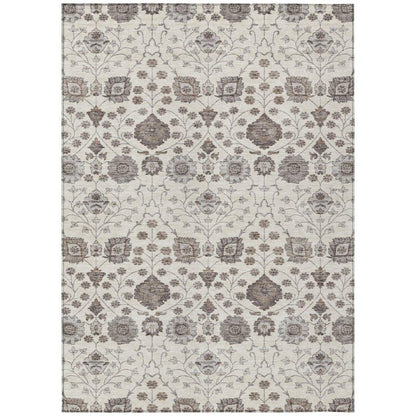 Selma Ivory Washable Indoor - Outdoor Rug - LOOMLAN - LOOMLAN Rugs - Outdoor Rugs