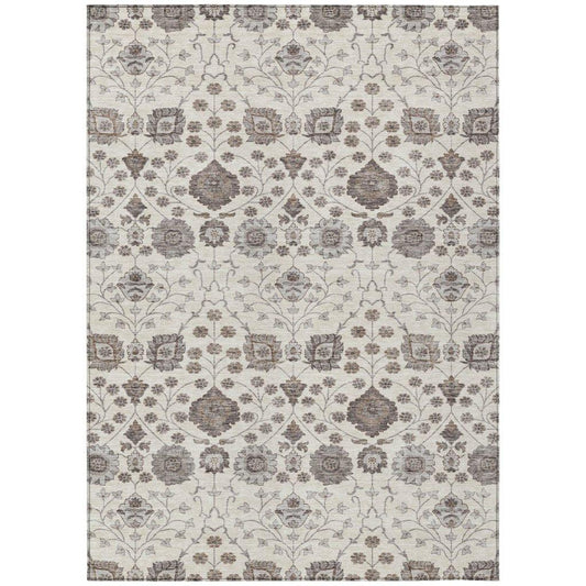 Selma Ivory Washable Indoor - Outdoor Rug - LOOMLAN - LOOMLAN Rugs - Outdoor Rugs