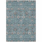Selma Teal Washable Indoor - Outdoor Rug - LOOMLAN - LOOMLAN Rugs - Outdoor Rugs