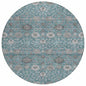 Selma Teal Washable Indoor - Outdoor Rug - LOOMLAN - LOOMLAN Rugs - Outdoor Rugs