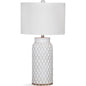 Selser Ceramic White Table Lamp - LOOMLAN - Bassett Mirror - Table Lamps
