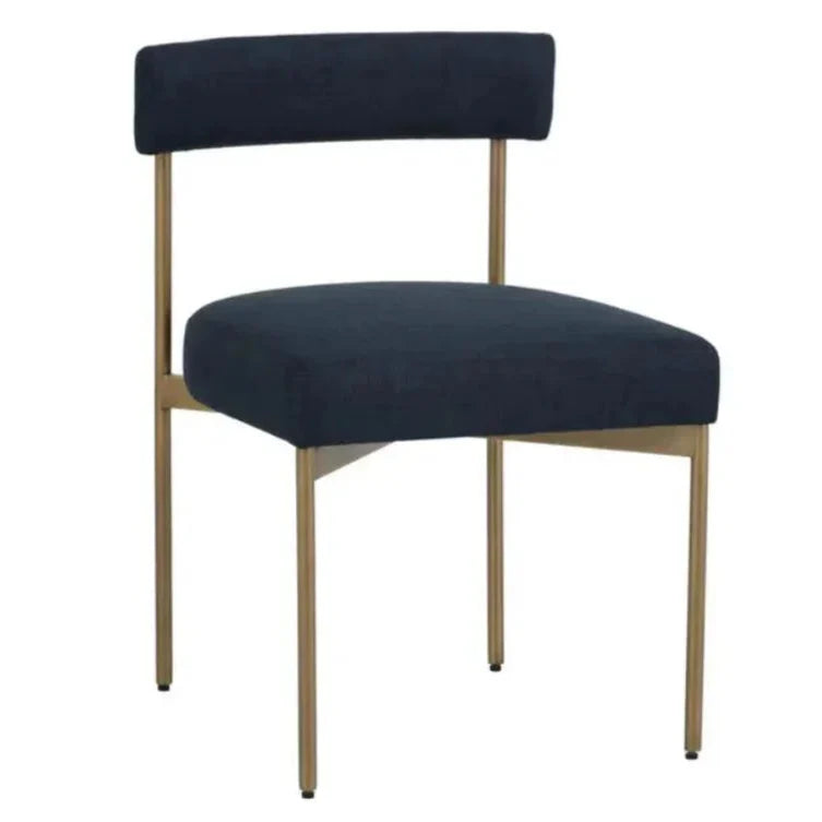 Seneca Fabric Armless Dining Chair 2PC - LOOMLAN - SUNPAN - Dining Chairs