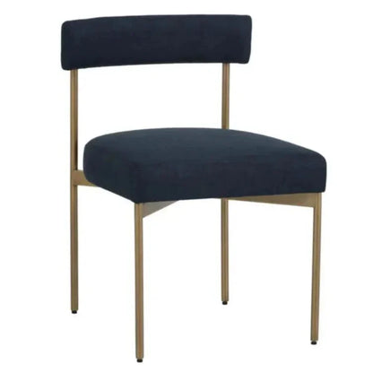 Seneca Fabric Armless Dining Chair 2PC - LOOMLAN - SUNPAN - Dining Chairs