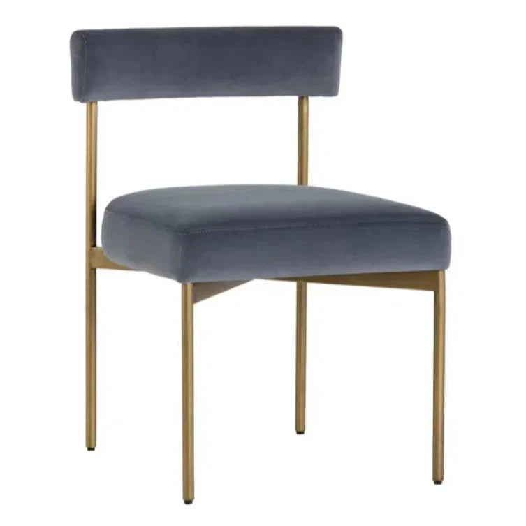 Seneca Fabric Armless Dining Chair 2PC - LOOMLAN - SUNPAN - Dining Chairs