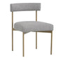 Seneca Fabric Armless Dining Chair 2PC - LOOMLAN - SUNPAN - Dining Chairs