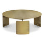 Senshi Steel Round Coffee Table - LOOMLAN - Urbia - Coffee Tables