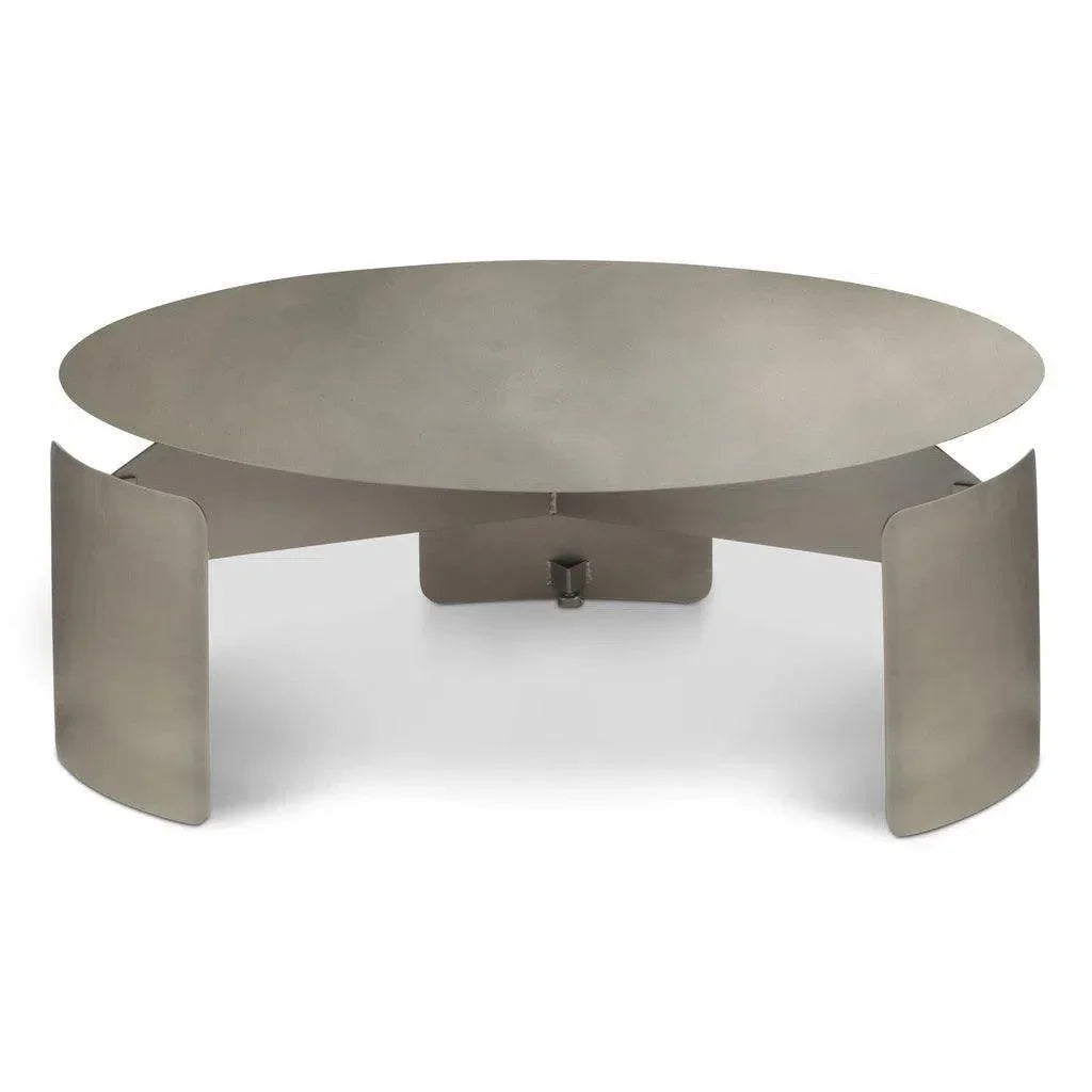 Senshi Steel Round Coffee Table - LOOMLAN - Urbia - Coffee Tables