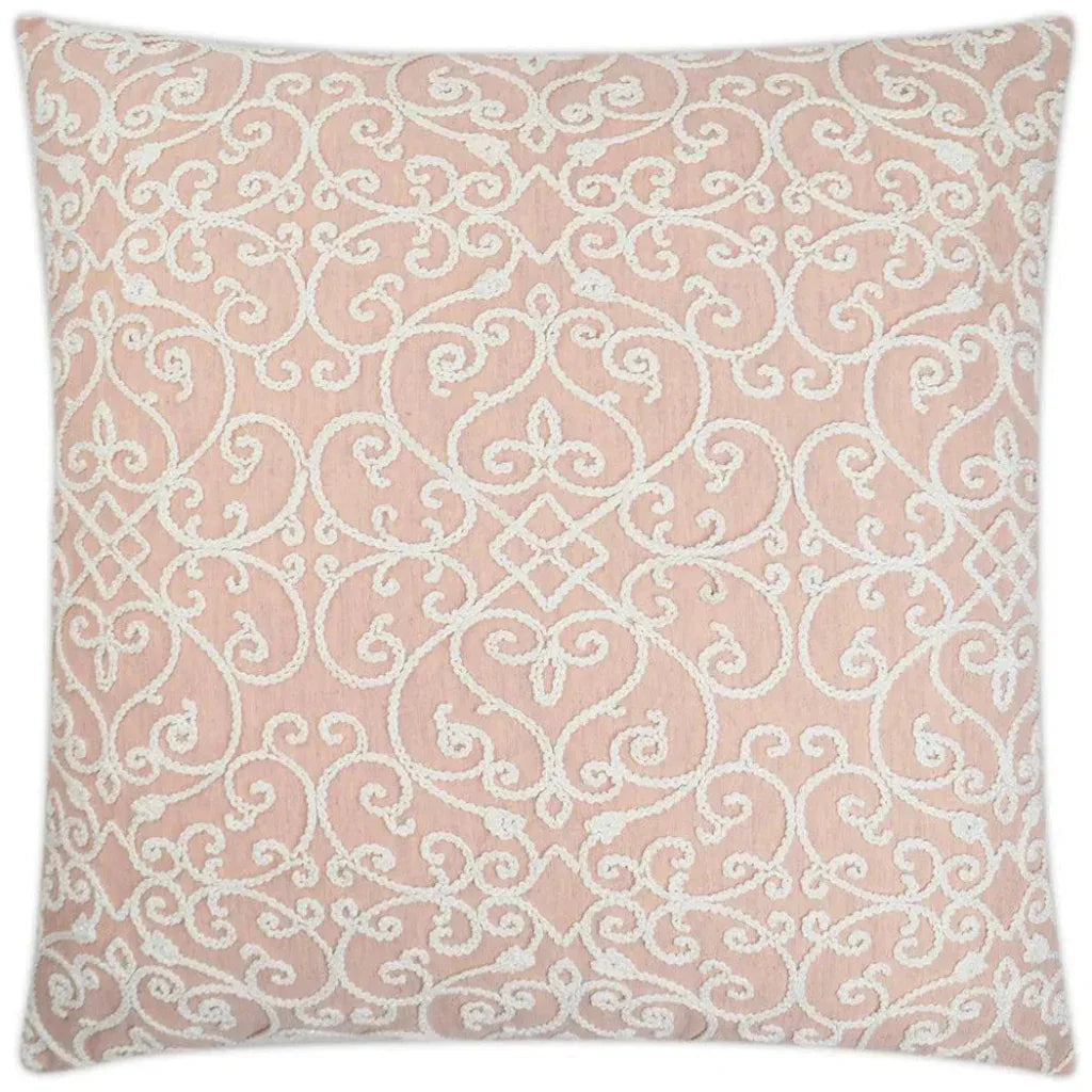 Serafim Rose Pink Throw Pillow With Insert - LOOMLAN - D.V. Kap - Throw Pillows