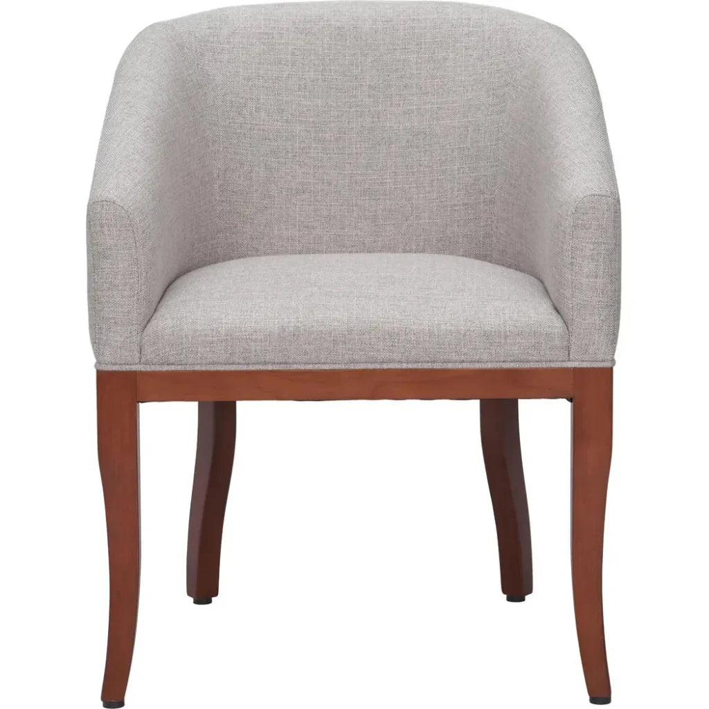 Serasa Wood Gray Armless Dining Chair - LOOMLAN - Zuo Modern - Dining Chairs
