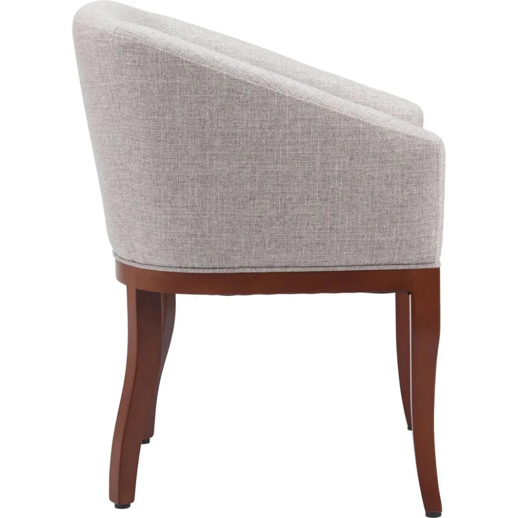 Serasa Wood Gray Armless Dining Chair - LOOMLAN - Zuo Modern - Dining Chairs