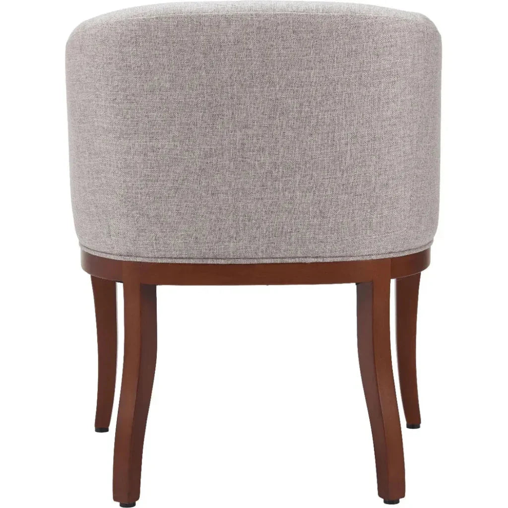 Serasa Wood Gray Armless Dining Chair - LOOMLAN - Zuo Modern - Dining Chairs