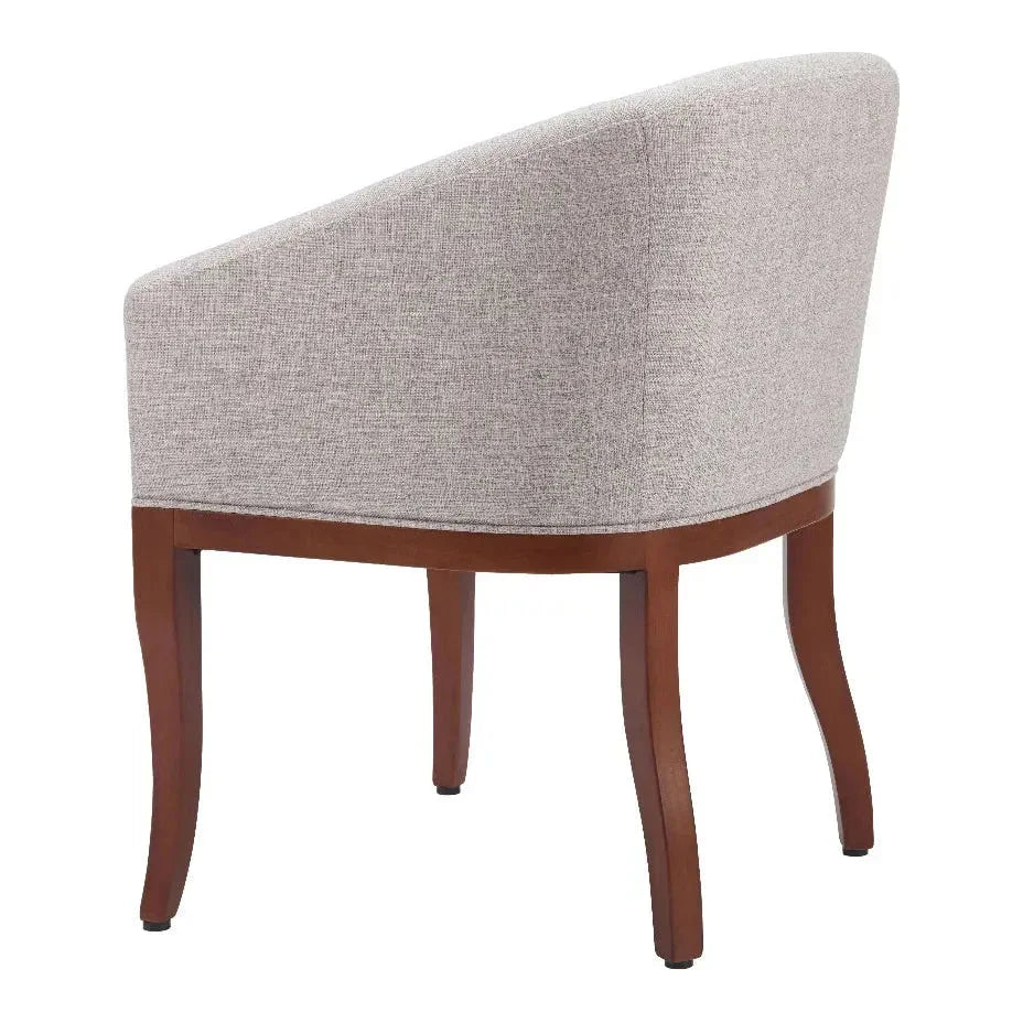 Serasa Wood Gray Armless Dining Chair - LOOMLAN - Zuo Modern - Dining Chairs