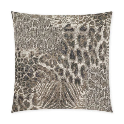 Serengeti Handmade Grey Throw Pillow - LOOMLAN - D.V. Kap - Throw Pillows