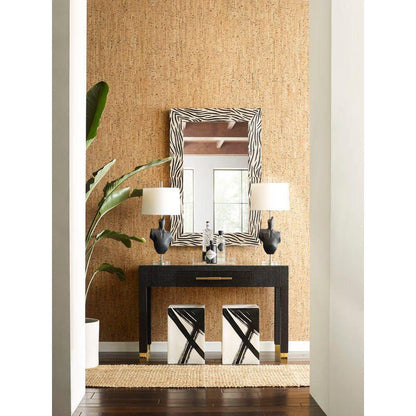 Serengeti Hide On Hair Frame Wall Mirror - LOOMLAN - Wildwood - Wall Mirrors