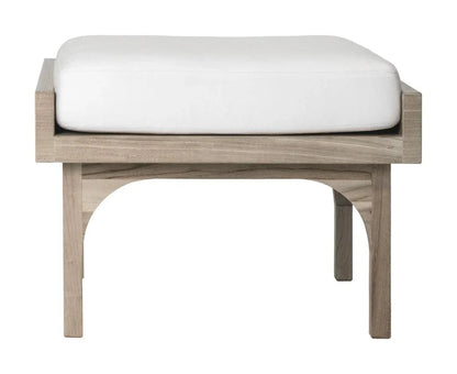 Serenique Quick-Dry Cushions Patio Ottoman-Outdoor Ottomans-Seasonal Living-LOOMLAN