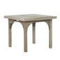 Serenique Sun Bleached Teak Patio Side Table - LOOMLAN - Seasonal Living - Outdoor Side Tables